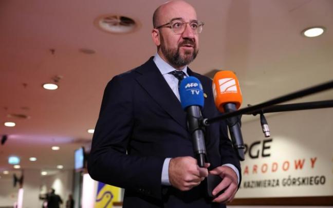 El presidente del Consejo Europeo, Charles Michel El presidente del Consejo Europeo, Charles Michel