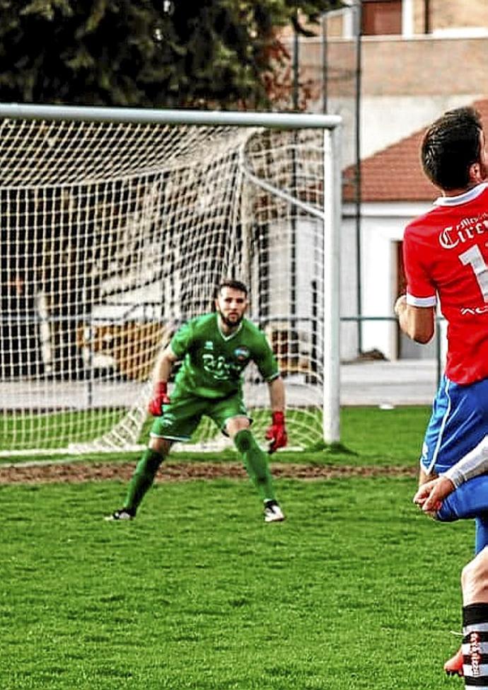 Chema Segovia, durante uno de los partidos del Unami esta temporada. Foto: Cedida