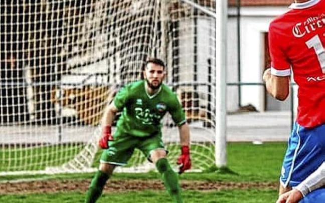 Chema Segovia, durante uno de los partidos del Unami esta temporada. Foto: Cedida