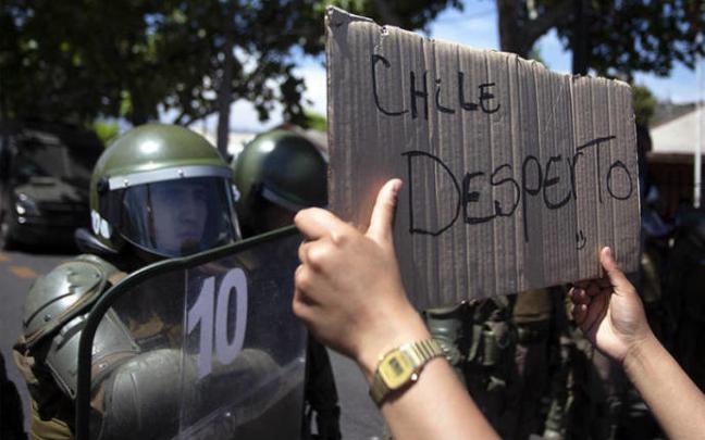 Chile conmemora dos años del estallido social.