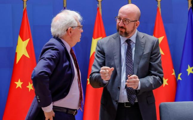 La UE ha evitado pronunciarse sobre cómo respondería si China apoya a Rusia