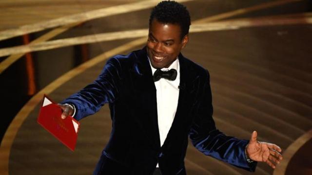 Chris Rock, en la gala de los Oscar de este año.