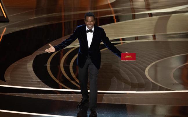 Chris Rock durante la gala de los precios Oscar Chris Rock durante la gala de los precios Oscar