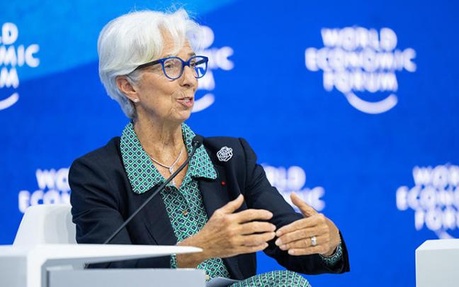 Christine Lagarde, presidenta del BCE.