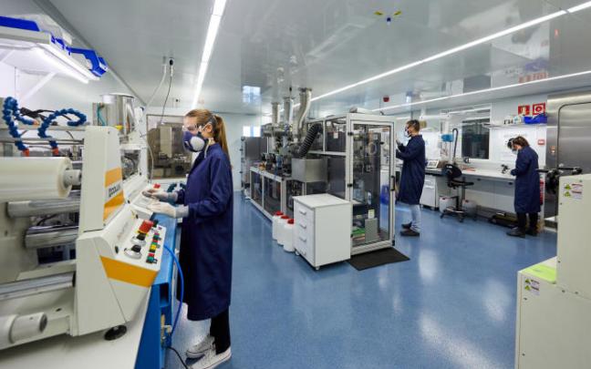 Prototipado de baterías de litio en CIC energiGUNE.