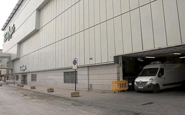 Las operaciones logísticas se llevarán a cabo por el subsuelo de Santa Bárbara. Foto: Josu Chavarri