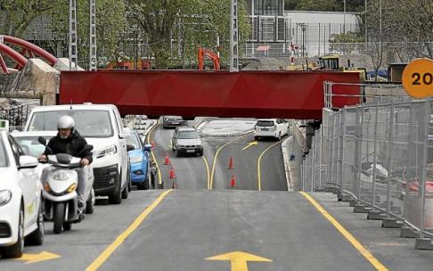 Donostia: Ya se puede circular por la nueva carretera de Iztueta