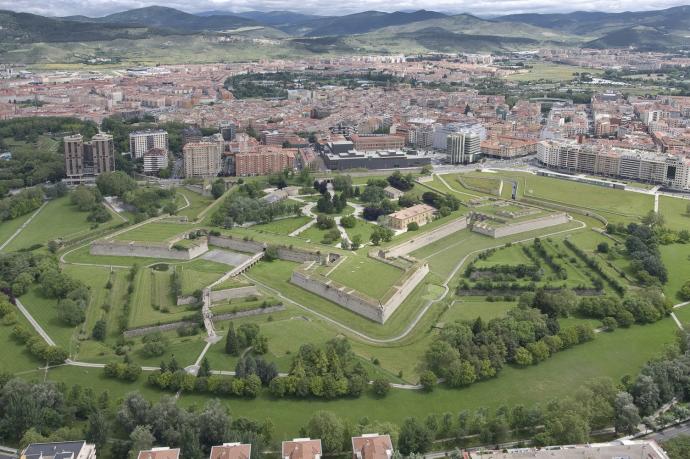 Vista general de las murallas de la Ciudadela