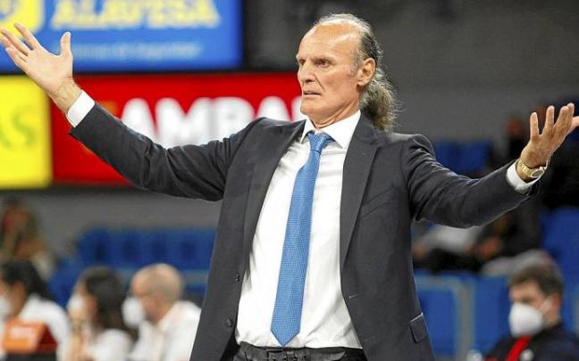 Ivanovic, incrédulo en el duelo contra el Fuenlabrada. Foto: Jorge Muñoz