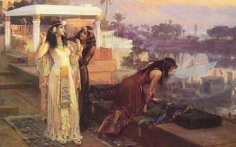 Pintura de Cleopatra y más mujeres. Pintura de Cleopatra y más mujeres.