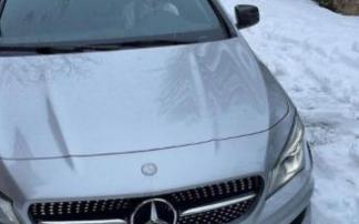 El coche robado, en una imagen compartida por el jugador