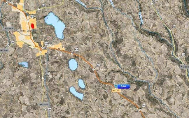 Arde un coche en Laguardia