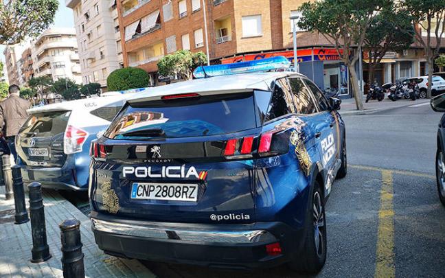 Coche de la Policía Nacional.
