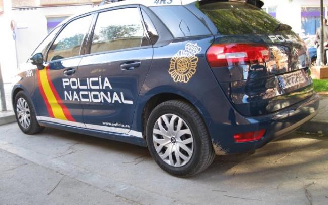 Vehículo de la Policía Nacional.