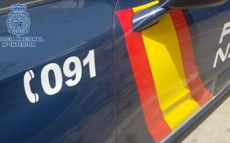 Coche de la Policía Nacional.