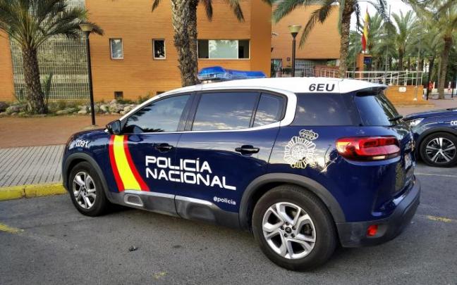 Imagen de un vehículo policial.