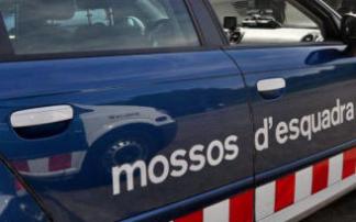 Imagen de archivo de un vehículo de los Mossos. Imagen de archivo de un vehículo de los Mossos.