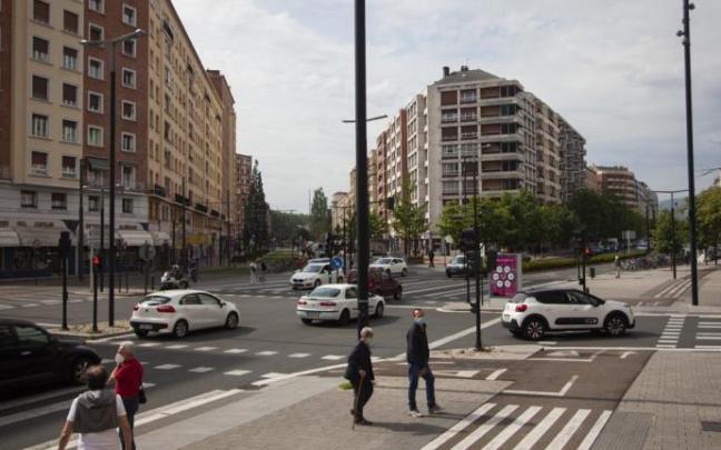 Tráfico en Vitoria. Tráfico en Vitoria.