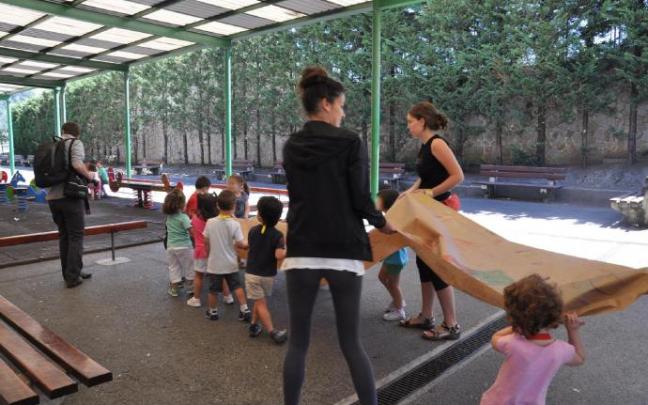 Un udaleku realizado antes de la pandemia