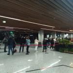 Imagen de las largas colas hoy también en la Intermodal de Bilbao | Onda Vasca