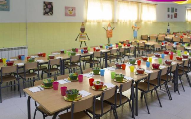 Comedor de un colegio.