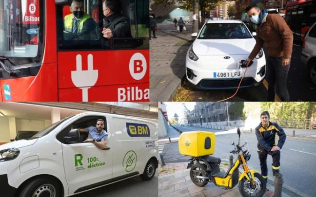 Trabajadores con chispa en Bilbao Trabajadores con chispa en Bilbao