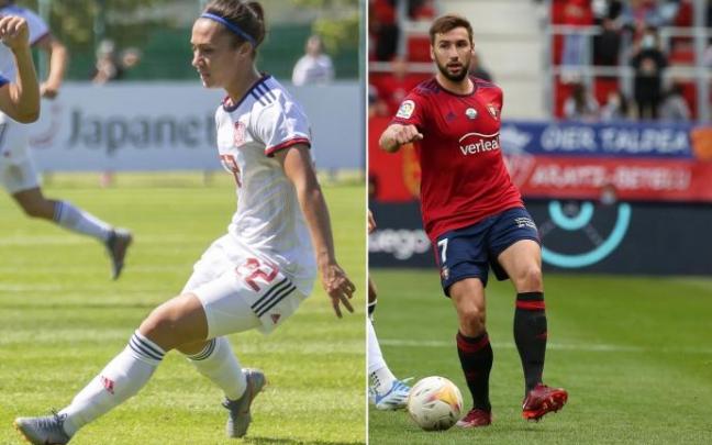Nahikari García y Jon Moncayola. Nahikari García y Jon Moncayola.