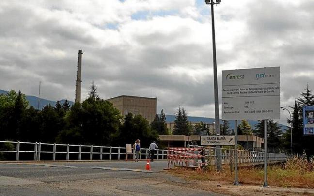 Panorámica de la central nuclear.