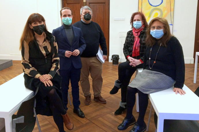 Concejales del PSN en el Ayuntamiento de Pamplona.