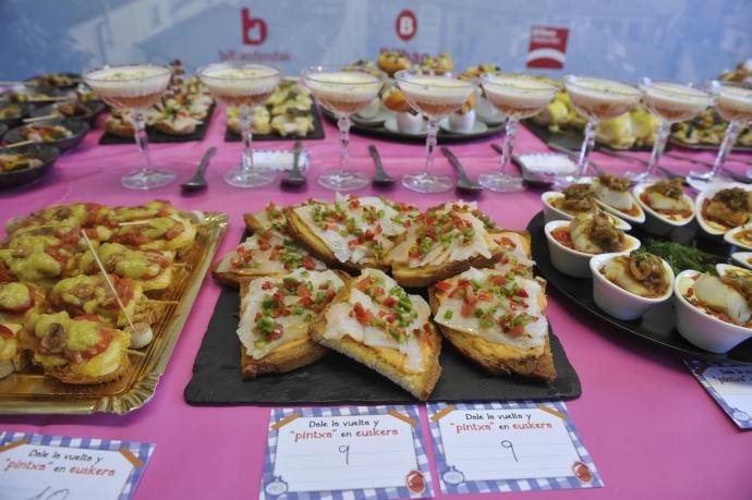 El Concurso de Pintxos de Bacalao vuelve al Casco Viejo de Bilbao