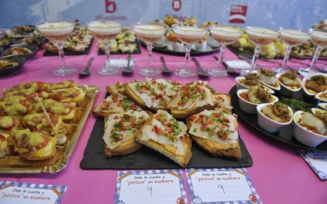 El Concurso de Pintxos de Bacalao vuelve al Casco Viejo de Bilbao