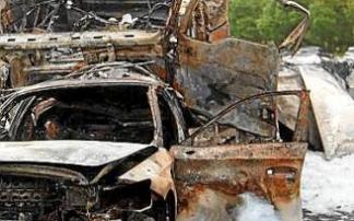 Imágenes de una tragedia