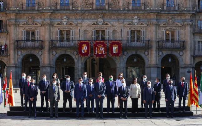 Foto de familia en la última Conferencia de Presidentes