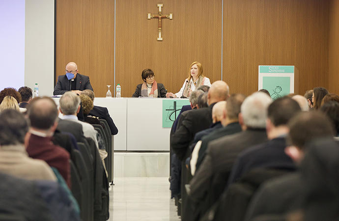 Imagen de archivo de una reunión de la Conferencia Episcopal Española.