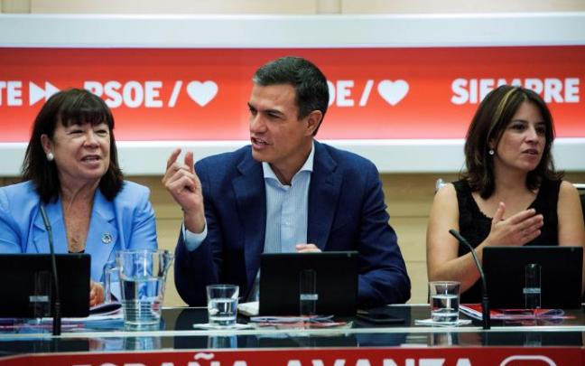 Será un Congreso muy distinto al de 2017, cuando Sánchez fue elegido secretario general del PSOE tras su abrupta salida del partido Será un Congreso muy distinto al de 2017, cuando Sánchez fue elegido secretario general del PSOE tras su abrupta salida del partido
