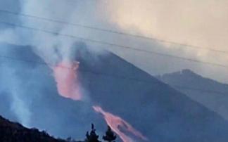 Imagen del volcán Cumbre Vieja