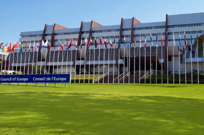 Edificio del Consejo de Europa.