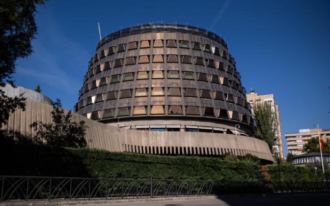 Vista del edificio del Tribunal Constitucional. Vista del edificio del Tribunal Constitucional.