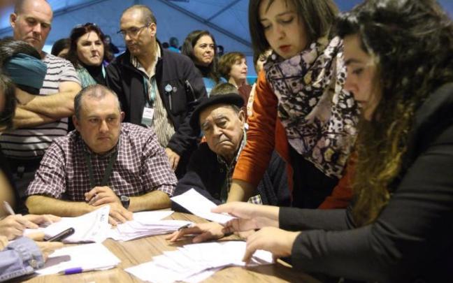 Imagen de la consulta popular no oficial organizada en 2014 en Usansolo.