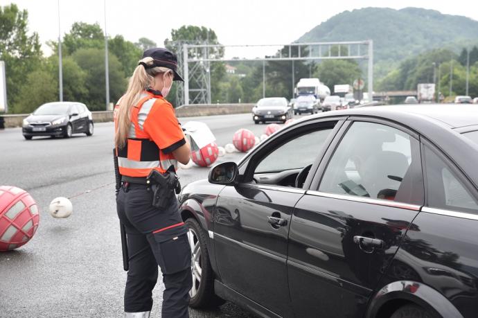 Aumento moderado del tráfico interno en la Operación Especial Salida- Retorno de Verano en Euskadi.