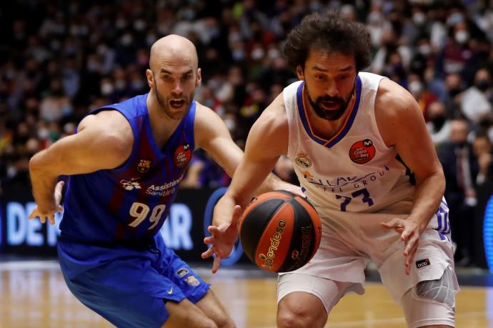 Imagen de la final entre Real Madrid y Barcelona