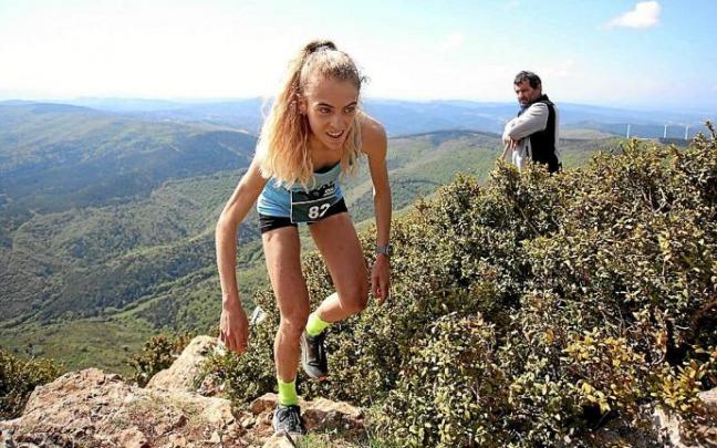 Aitziber Mendibil, ganadora de la prueba femenina.