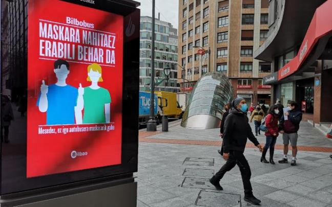 El goteo de contagios sigue en aumento en los municipios de Bizkaia