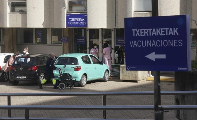 Vacunación de personas mayores.