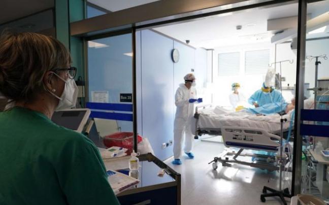 A día de hoy, en las UCI de los hospitales vascas hay siete personas ingresadas por covid.