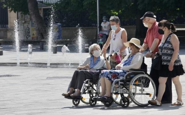 Personas en Vitoria. Personas en Vitoria.