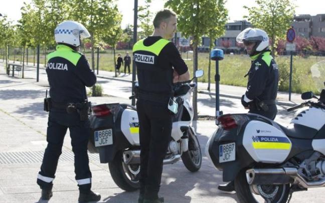 Control de la Policía Local de Vitoria