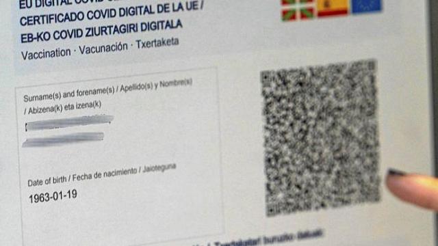 Cómo descargar el certificado covid en Euskadi