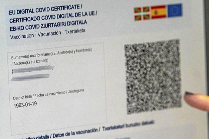 Cómo descargar el pasaporte covid en Euskadi