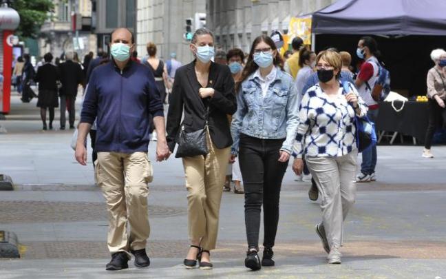 La tasa de incidencia ha bajado de los 150 en la capital vizcaina